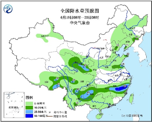 最新全国天气预报