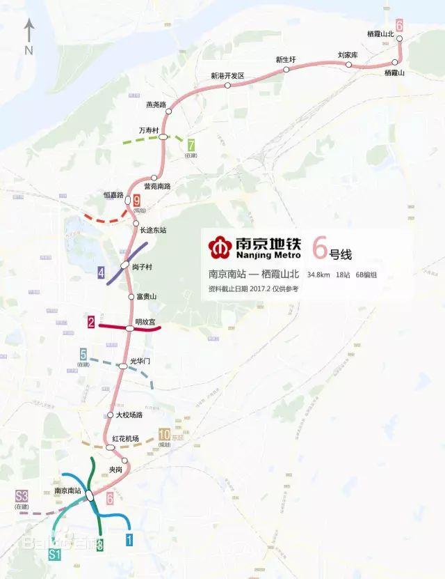 南京最新地铁线路图，城市脉络的新展现