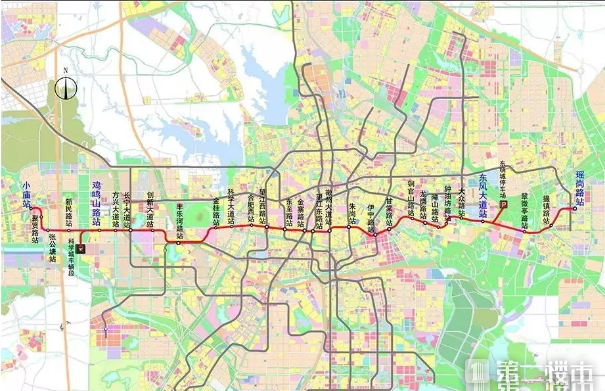 合肥地铁7号线最新线路图，城市脉络的新延伸